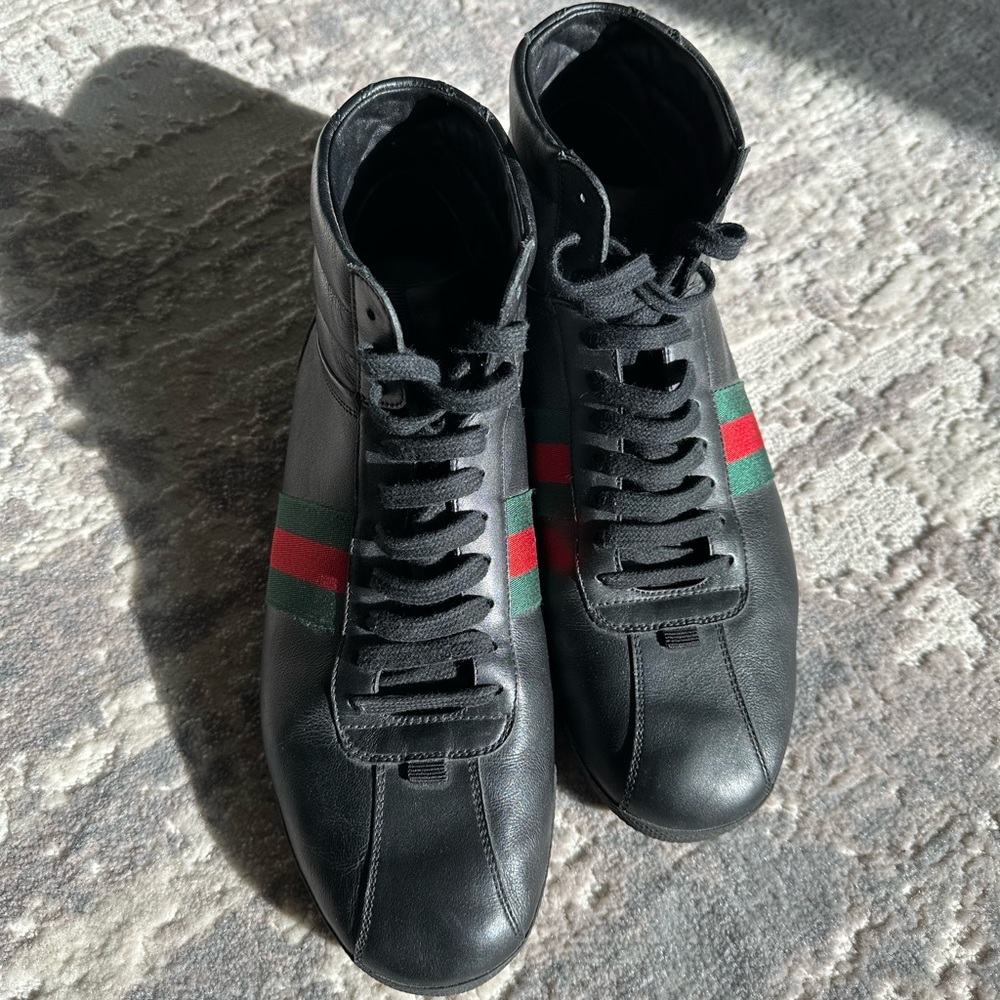 Authentic Gucci High Top Sneakers